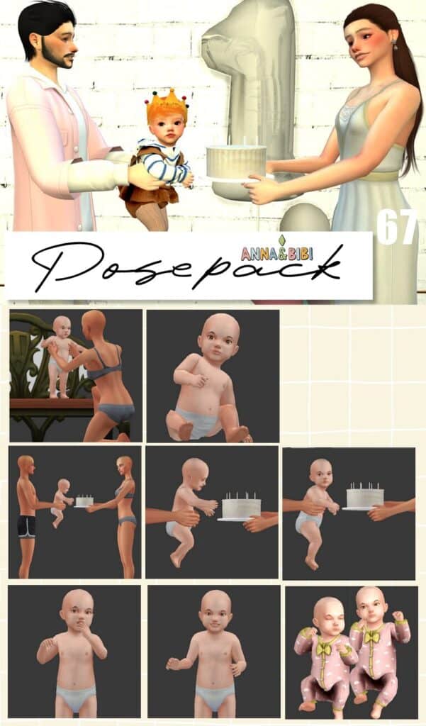 Anna & Bibi Pose Pack