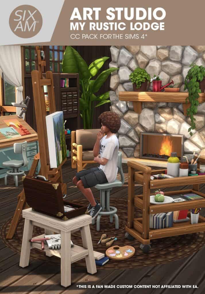 Art Studio My Rustic Lodge