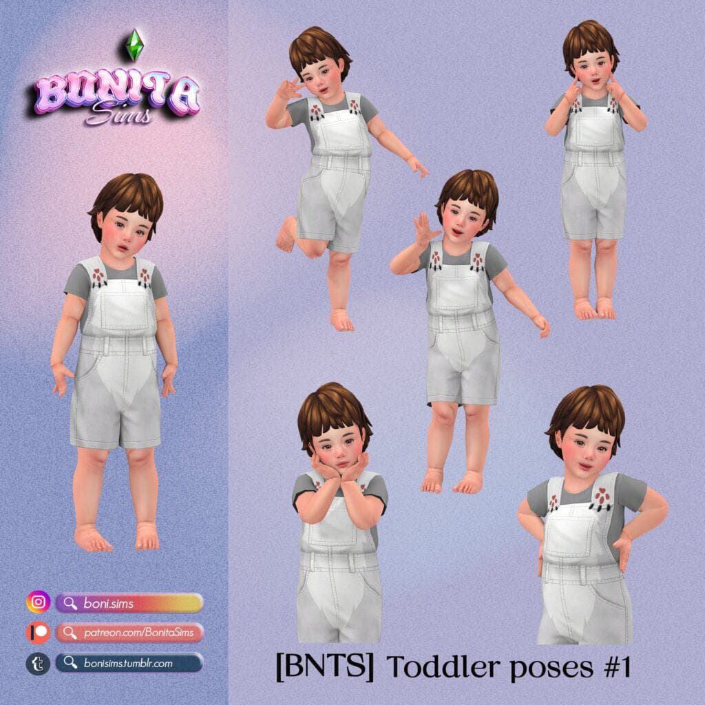 Toddler Poses #1
