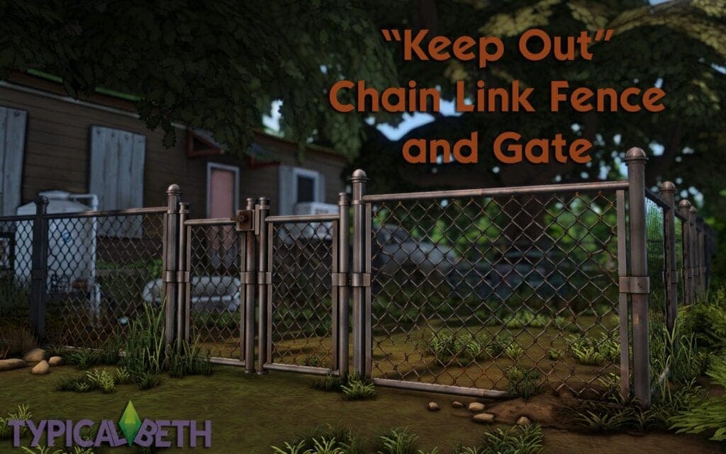 Chain Link Fence & Gate