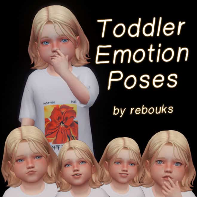 Toddler Emotion Poses