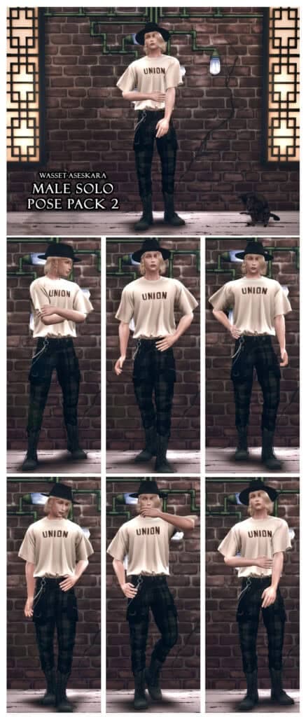 Male Solo Pose Pack 2