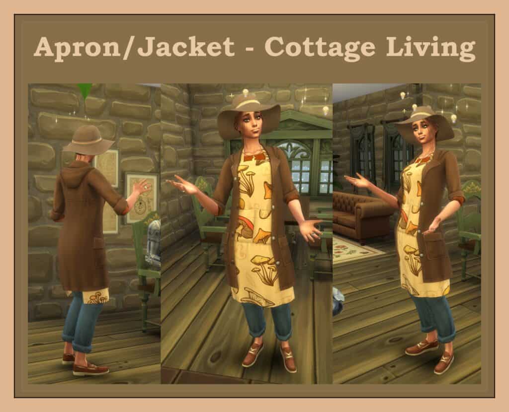 Apron-Jacket Full Body Outfit