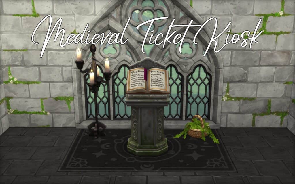 Medieval Ticket Kiosk