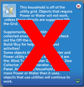 Mini Mod: No Off-the-Grid Notification