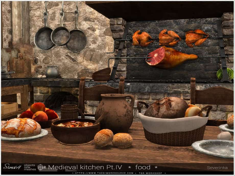 Medieval Kitchen Pt. 4 Food