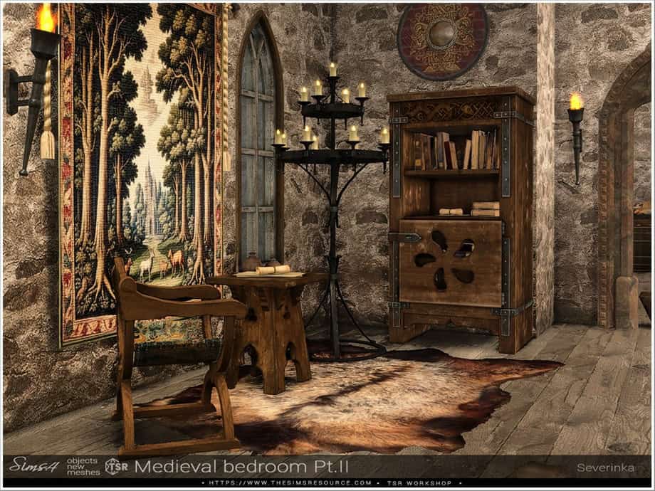 Medieval Bedroom Pt. 2