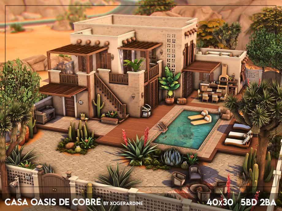 Casa Oasis de Cobre