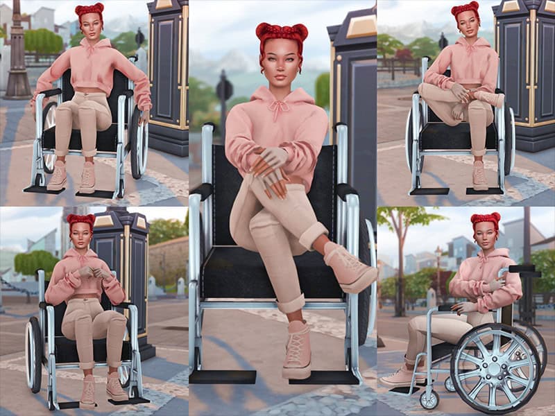 Wheelchair Pose Pack