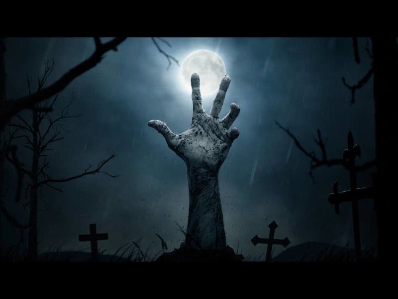 Zombie Hand Loading Screen