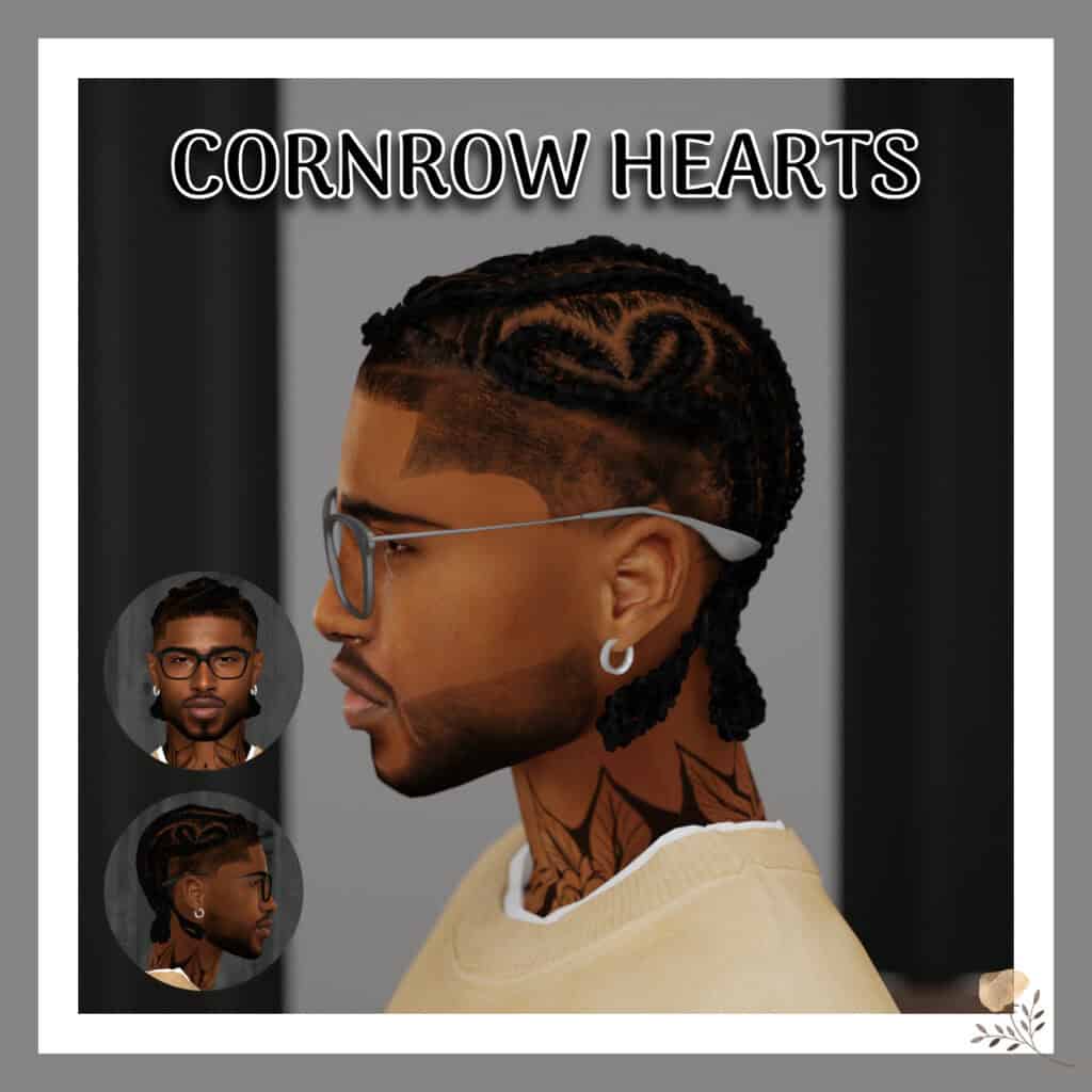 Cornrow Hearts