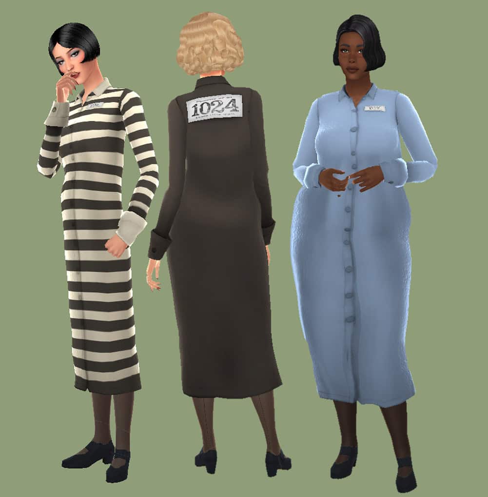 Jailbird Frock – A 1920–1930 Women’s Prison Uniform