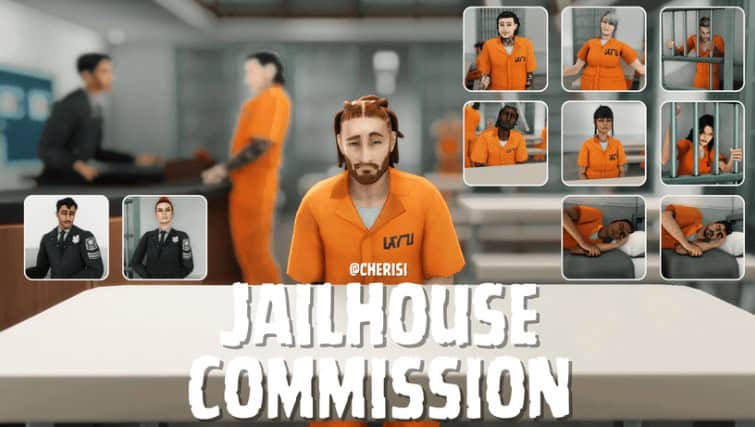 Jailhouse Animated Deco Sims