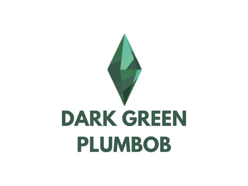 Dark Green Plumbob for Loading Screen