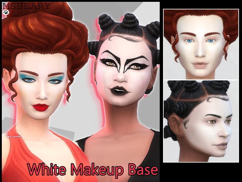 White Makeup Base