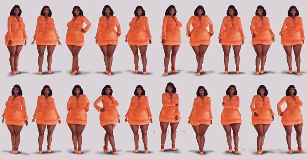 Big Size Poses 01