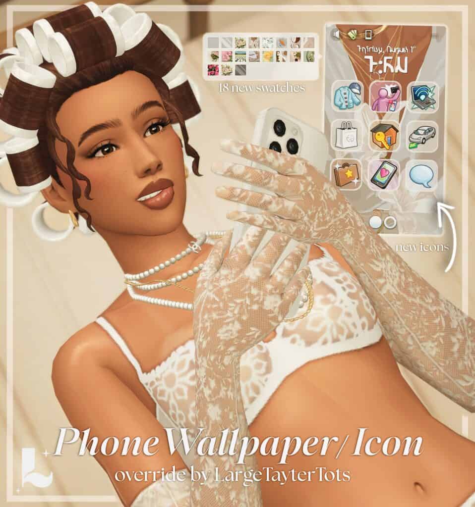 Aesthetic Phone + Icon Override