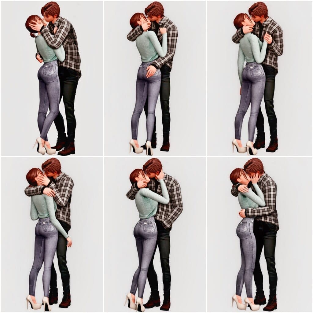 Acha Kissing Poses #1