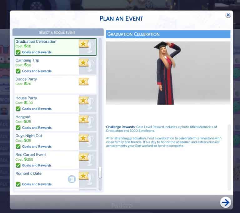 Graduation Celebration Event