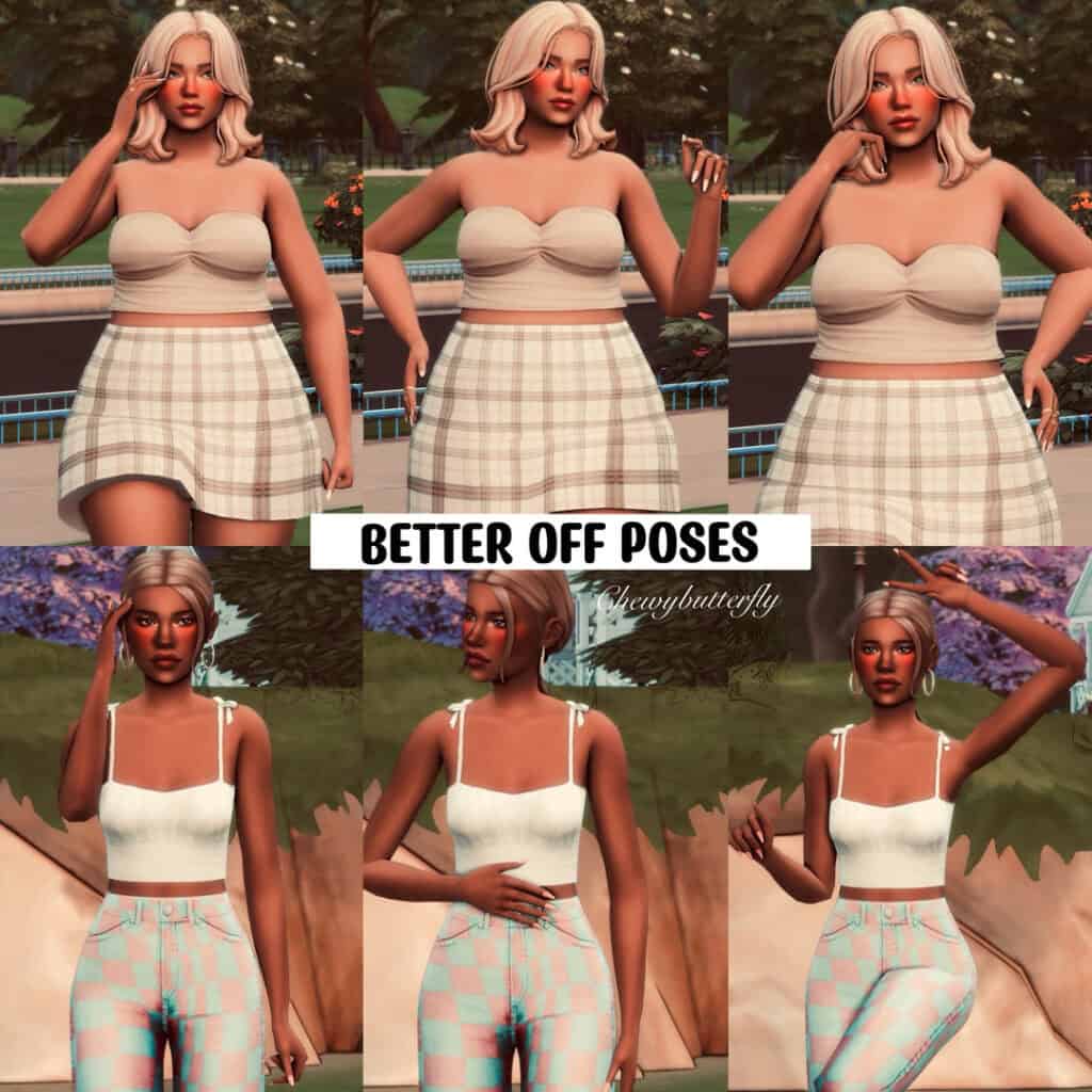 Better Off Poses