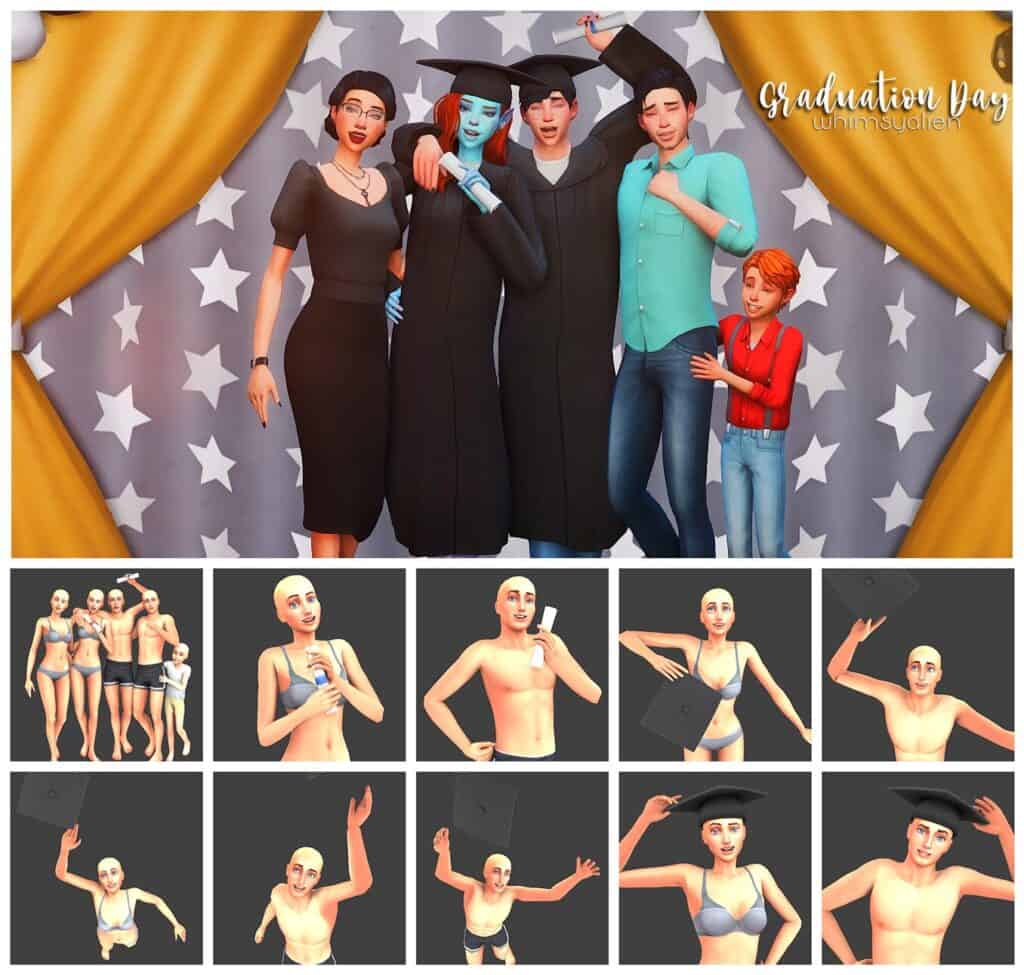 Graduation Day Pose Pack