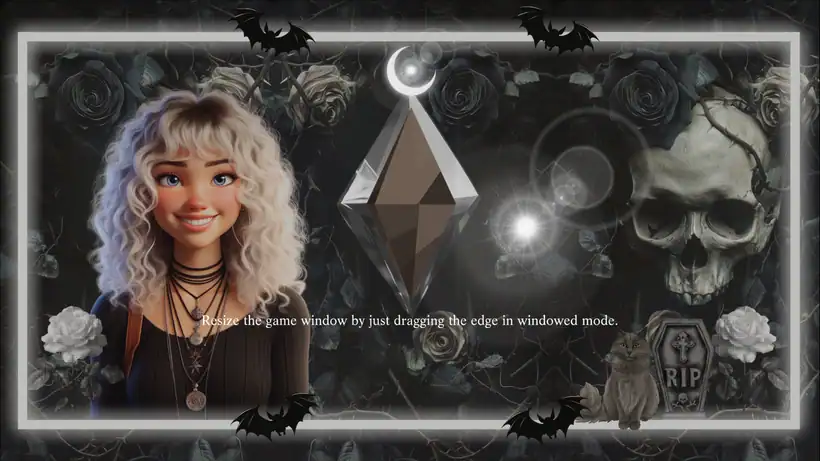 Gothic Skull Vibes – The Sims 4 Loading Screen