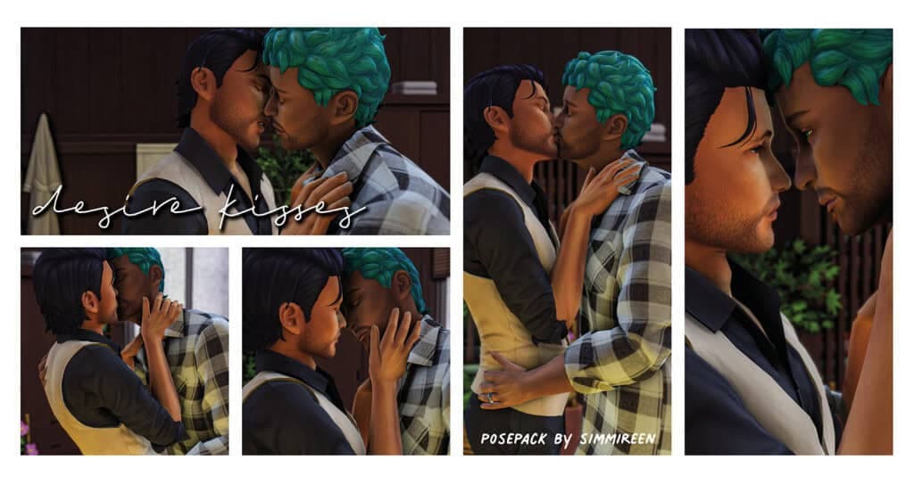 Desire Kisses Pose Pack