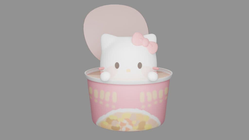 Sanrio Ramen Bowl Plumbob Override