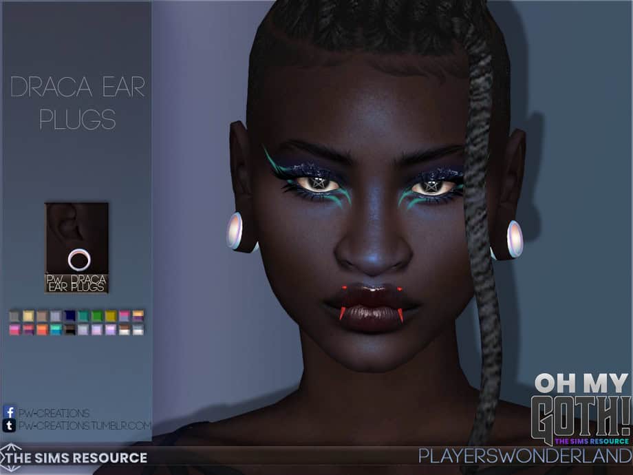 Oh My Goth – Draca Ear Plugs