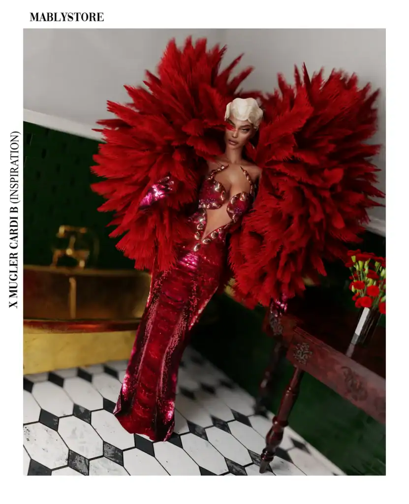 Cardi B Mugler