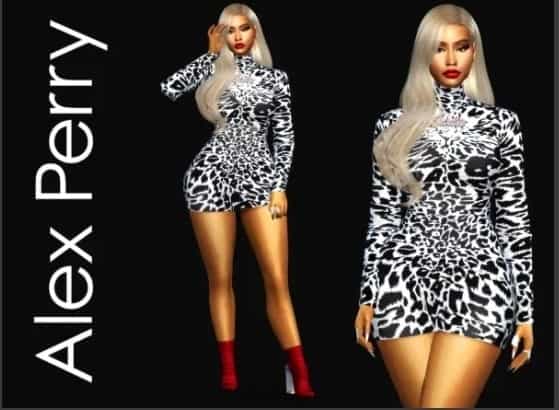Nicki Minaj – Alex Perry Dress