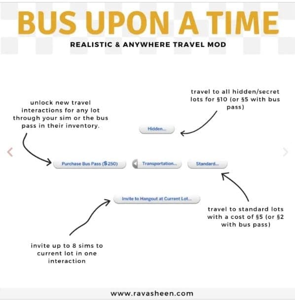 Bus Upon a Time – Travel Mod