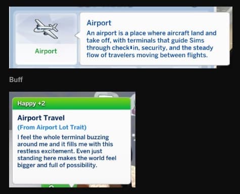Airport Lot Trait