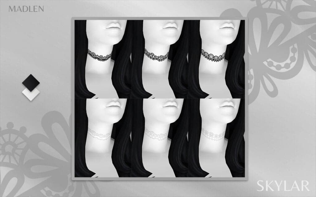 Madlen Skylar Choker Set