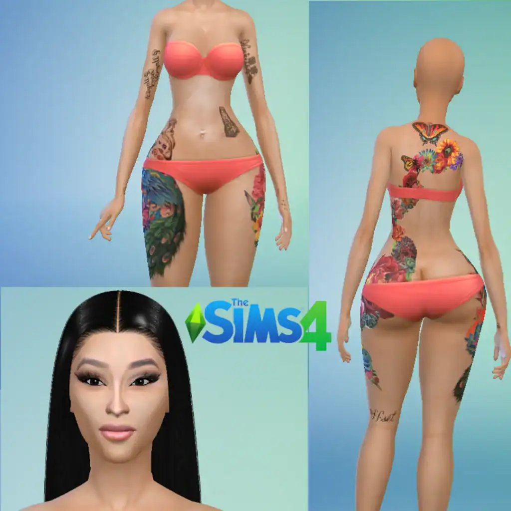 Sims 4 Cardi B Skin