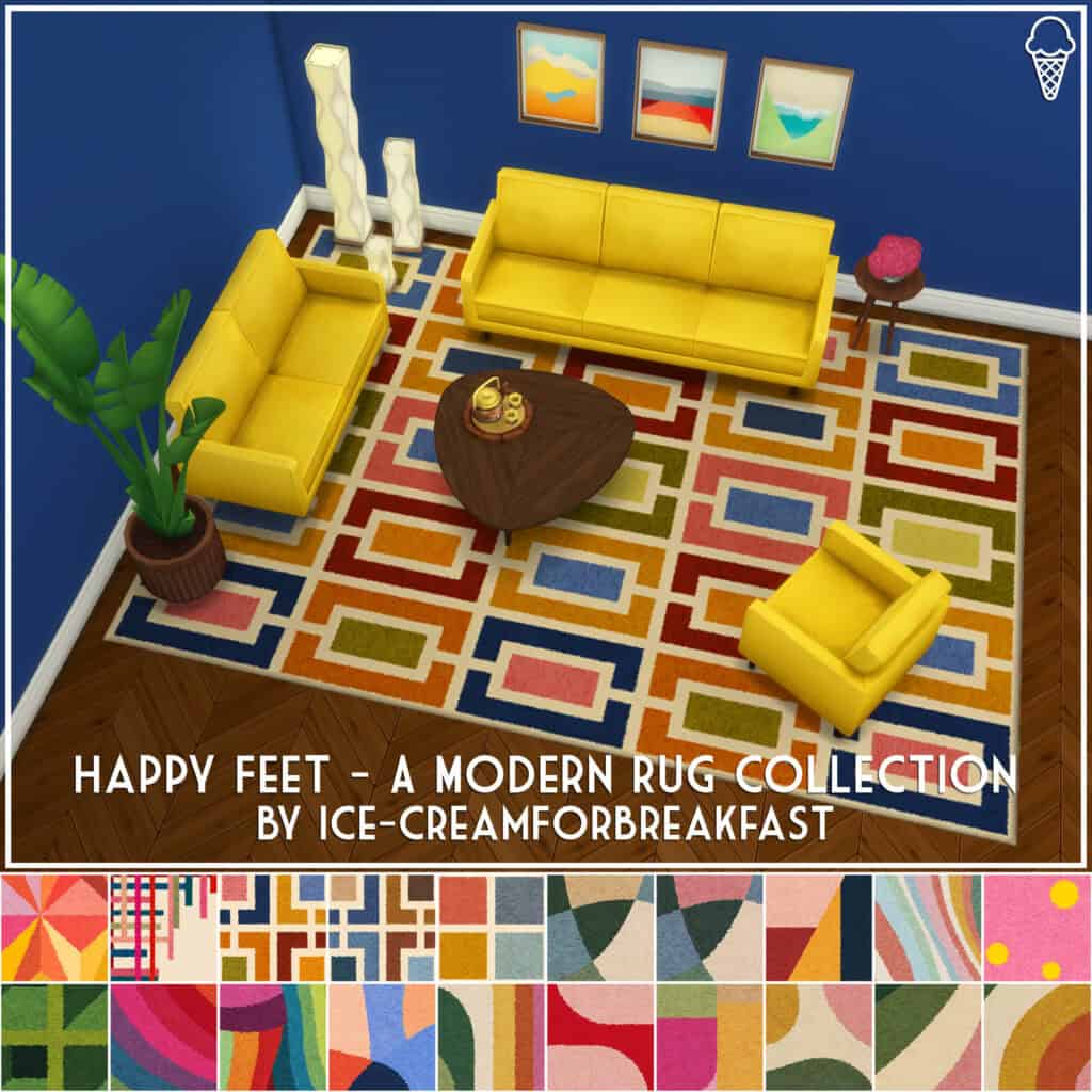 Happy Feet – A Modern Rug Collection