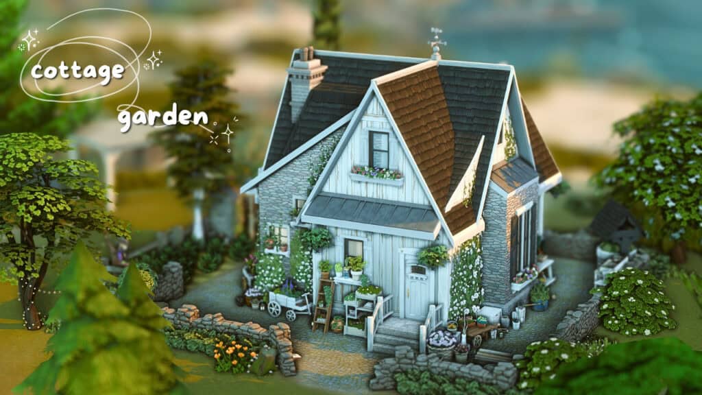 The Sims 4 Cottage Garden