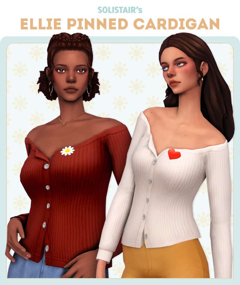 Ellie Pinned Cardigan