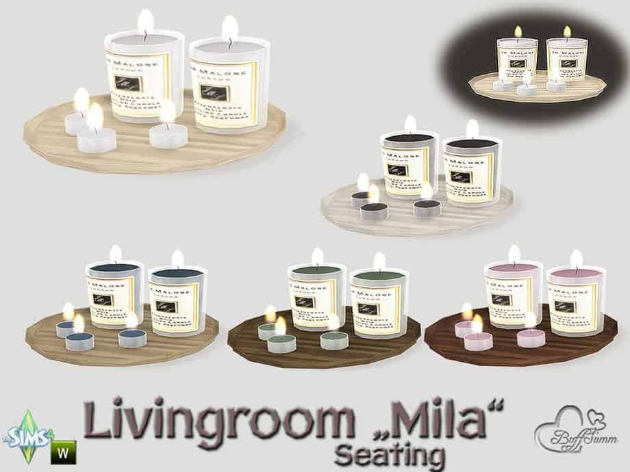 Mila Living Candle Tray