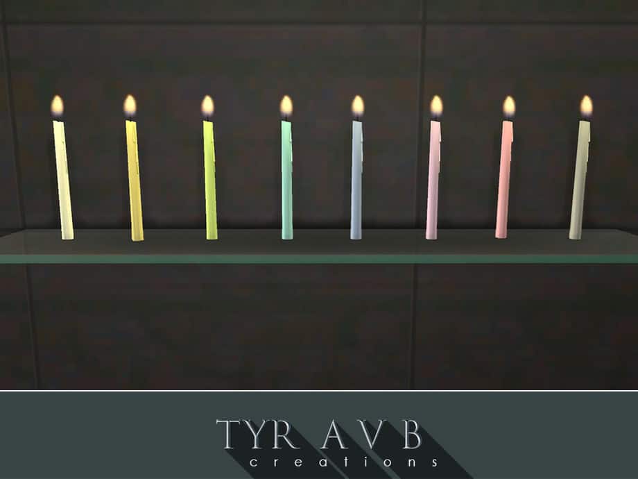 Functional Candles (Part 2) – Acrylic Dining Set