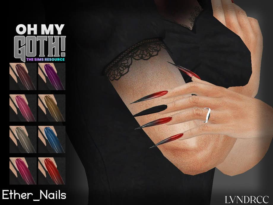 Oh My Goth – Ether Nails