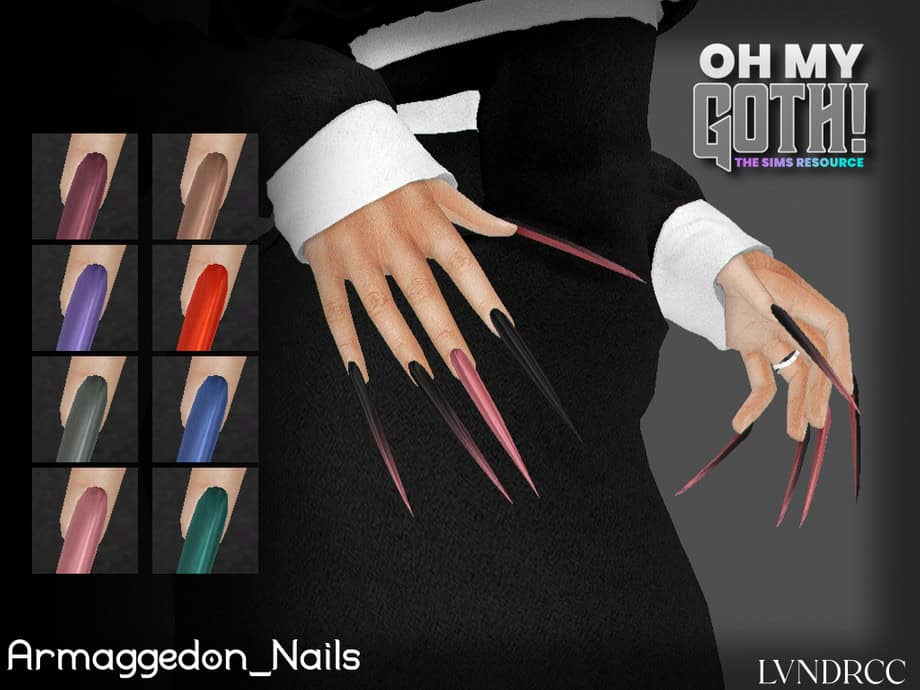 Oh My Goth – Armaggedon Nails