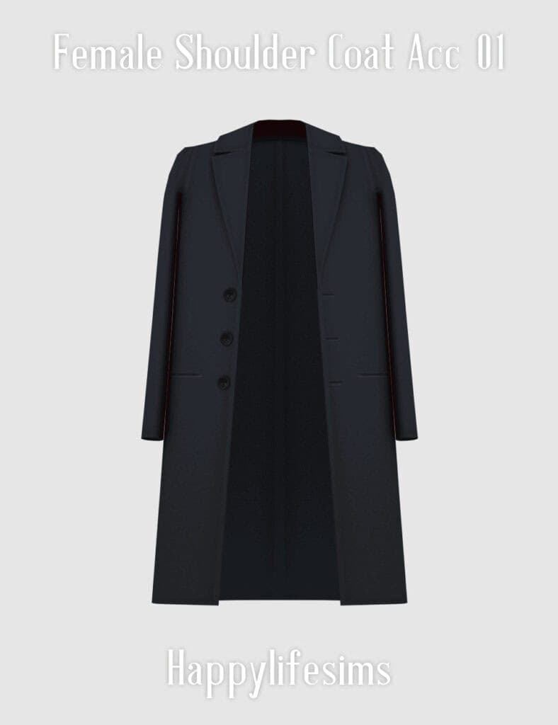 TS4 Female Shoulder Coat