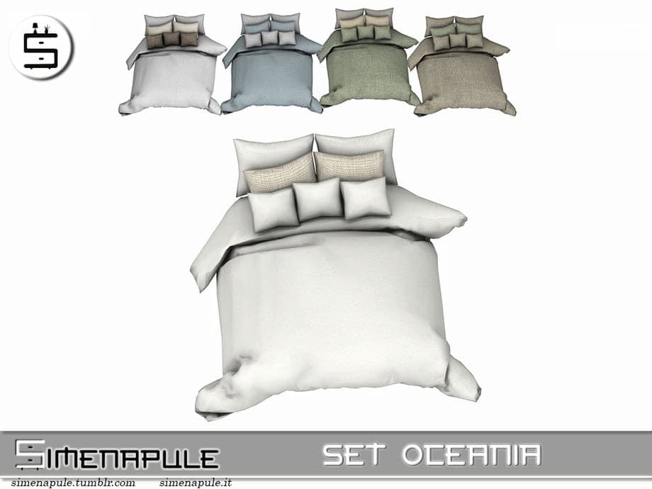 Set Oceania – Blanket and Cushions