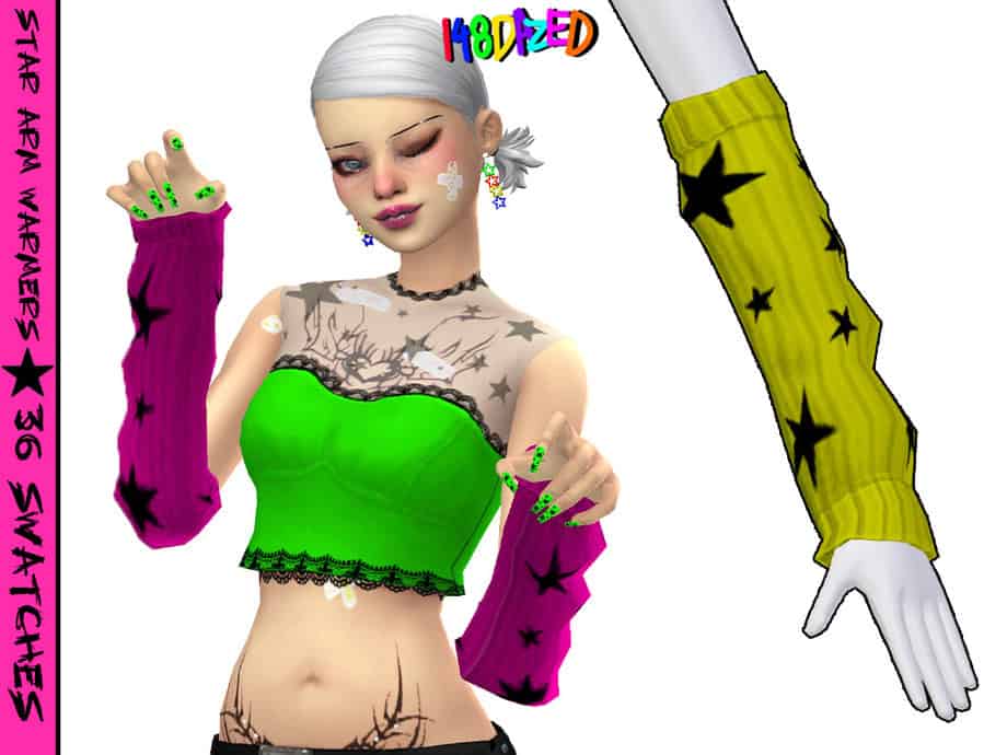 Star Arm Warmers