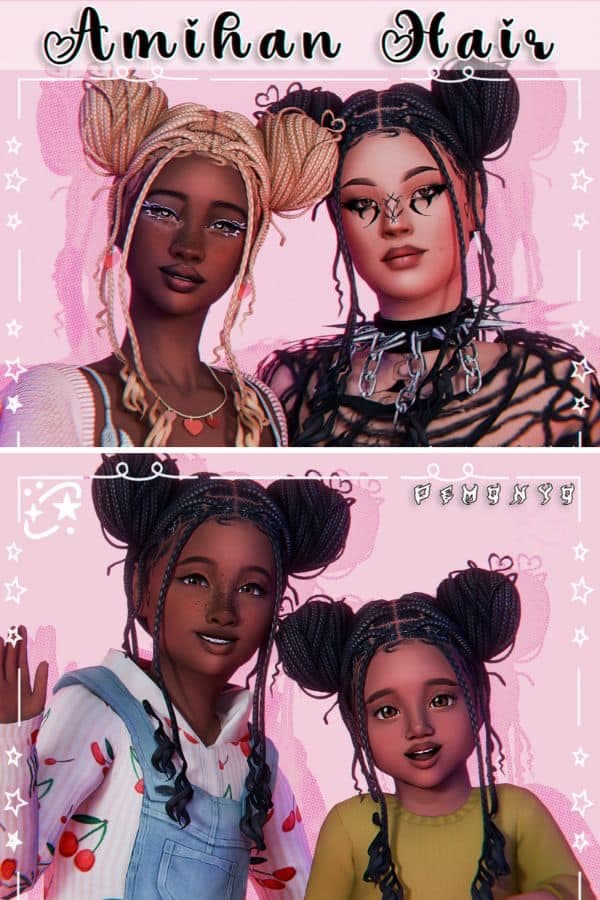 1 Amihan Hair Buns