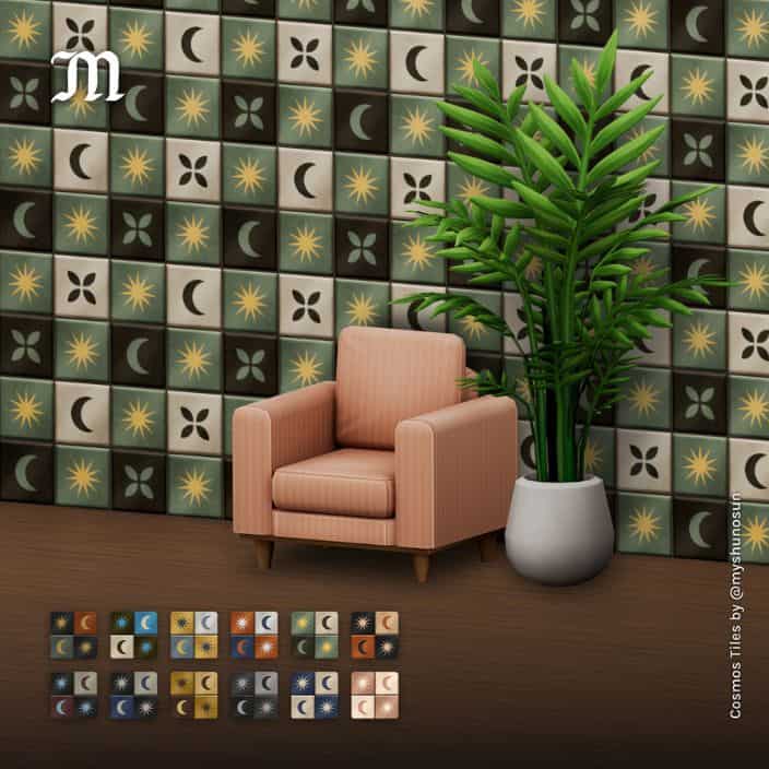 2 Cosmos Tiles Set
