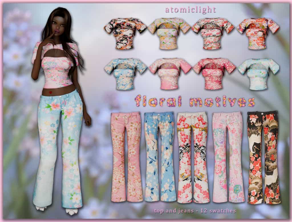 4 Floral Motives