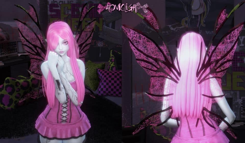 Dark Fairy Wings