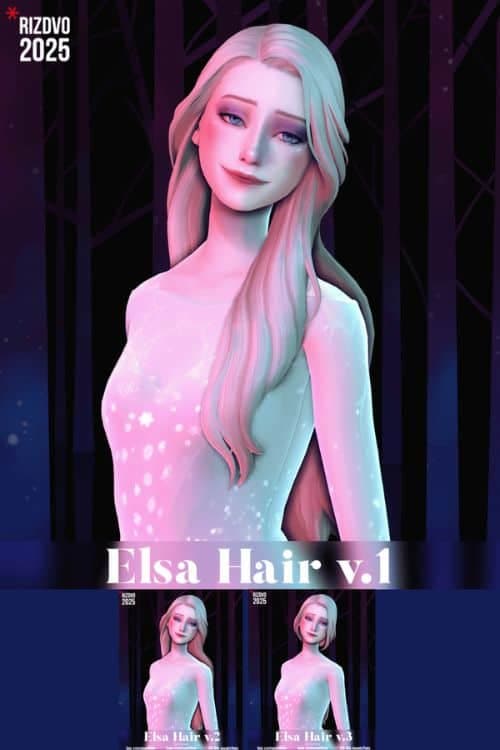 Elsa Hair Set